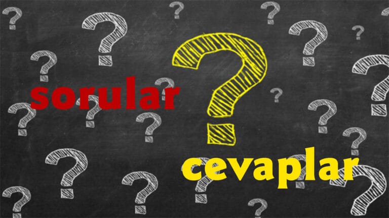 Sorular Cevaplar – Ekim Devrimi